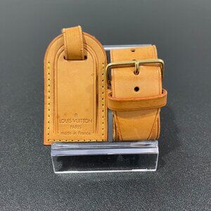 Louis Vuitton Luggage Tag and Handle Keeper (JB1340)